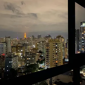 F1604 | Cobertura Frei Caneca | Vista Av. Paulista Apartamento São Paulo